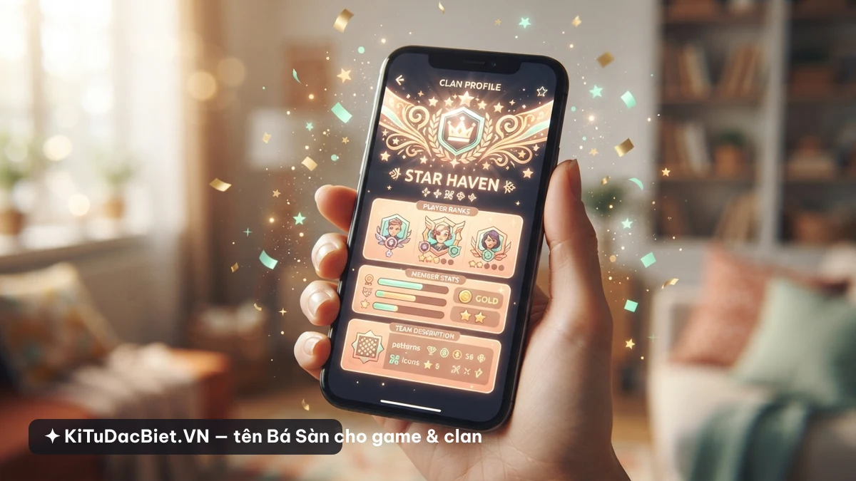 Nickname tên Bá Sàn dùng cho game và quân đoàn clan