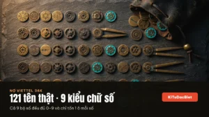 Tên FF Nợ Viettel 36K — 121 Tên + 9 Kiểu Số 2026